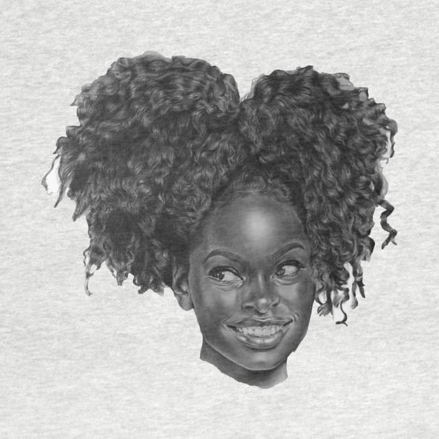 Curly Girl by Mod Art